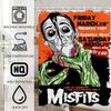M-Misfits Hot 1 Piece Of 150X180Cm Printed Shower Curtain Partition Bathroom Waterproof And Mold Resistant