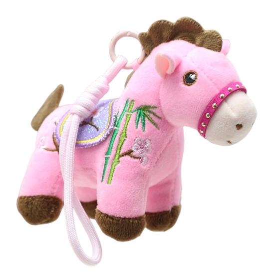 Horse Doll Plush Toy Auspicious Blessings Good Luck In Year of The Horse National Style Plush Doll Hanging Decoration