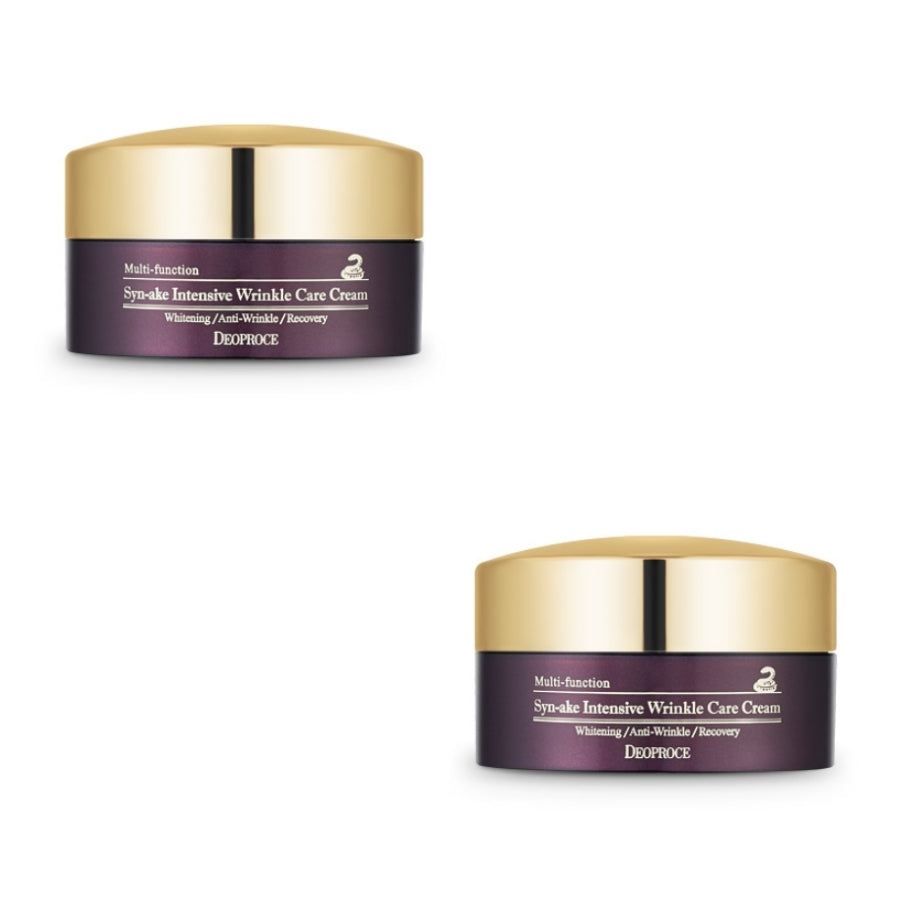 Интенсивный крем против морщин Deoproce с пептидом Syn-ake 100г