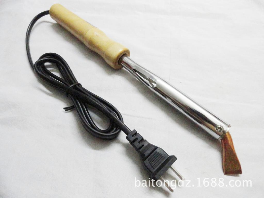 30W/40W/60W External Heating Wooden Handle Electric Soldering Iron with Long-Life Tip