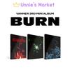 VANNER BURN 3rd Mini Album (Spark Start VER. / Sparkle VER. / Empty VER.)