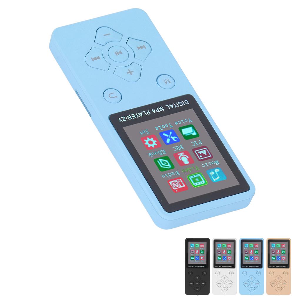 MP3 MP4 плеер Bluetooth 5.0 супер тонкий 1,8 дюймовый цветной экран 128G расширяемая память портативное видео