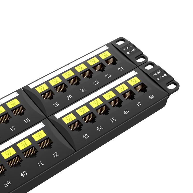 Shengwei NDF-524 Patch-панель 24 порта Cat5e 1U для монтажа в стойку