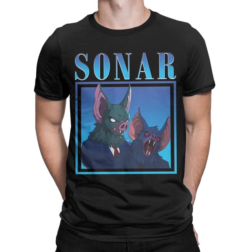 Мужская Женская Футболка Sonar Dispatch Game 100% Хлопок Новое Поступление Футболка Топ Одежда