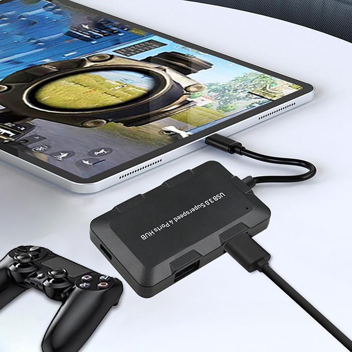 Qoltec Hub Adapter USB-C 3.1 3in1 | USB 3.0 | VGA | USB-C 3.1 PD 92W