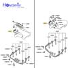 For Mitsubishi Pajero Sport Pajero II III 3.0L 6G72 3.5 6G74 Ignition Control Module MD349207 MD160535 LX732 MD152999 MD326147
