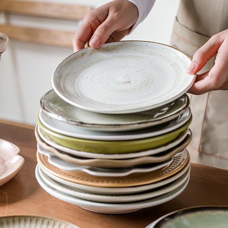 Abay Nordic Style Bone China Deep Dining Plate