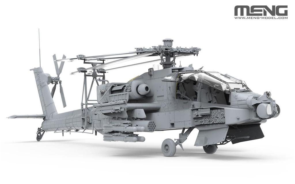 MENG Monmodel Боинг Апач Лонгбоу Боевой вертолет Пластиковая модель MQS004 1/35 AH-64D