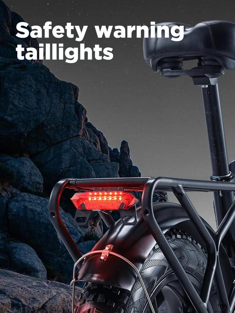 New YX80M-2 Adult Ebike 750W * 2 Dual Motor 48v 20Ah Battery Hydraulic Brake Fully Suspended 26 inch Mountain Tire Bicycle