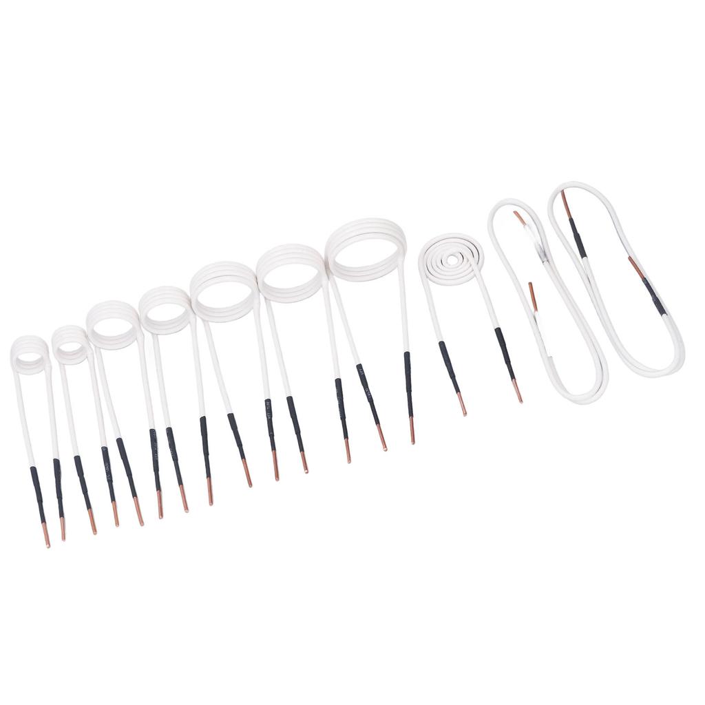 10 шт. Индукционные нагревательные катушки 2,5 мм латунный сердечник электрический нагрев индукционная катушка комплект для удаления ржавых гаек и болтов