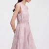 Langzi Round Neck Sleeveless Sunscreen A-Line Maxi Dress