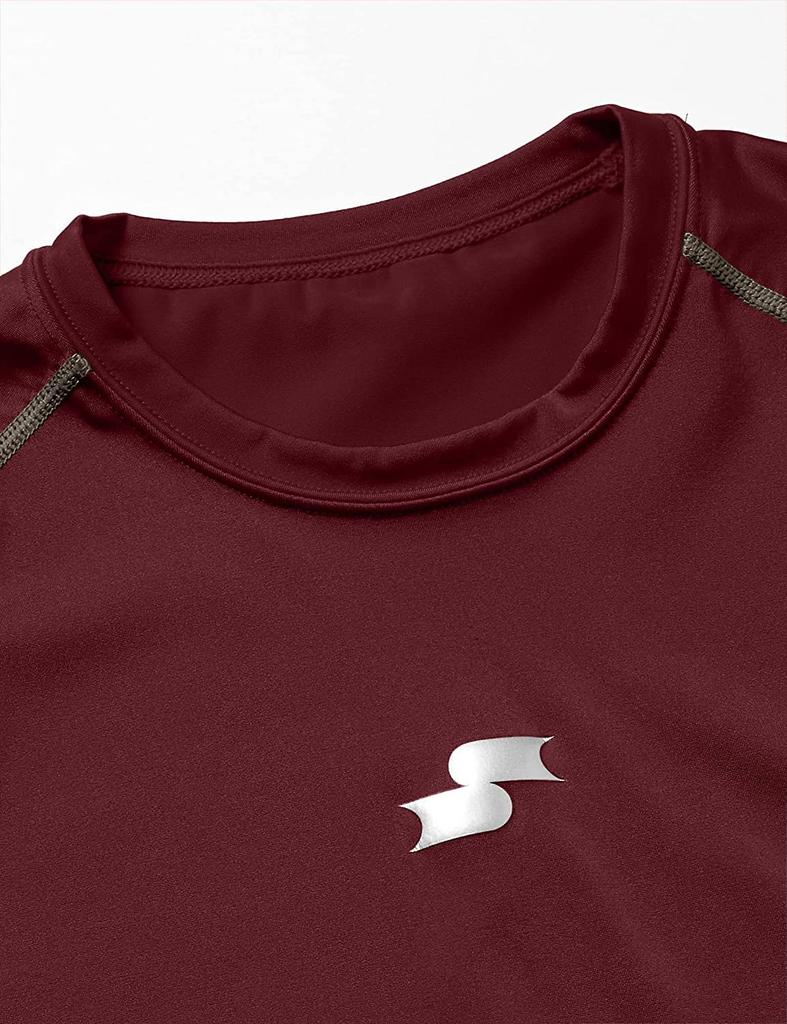 SSK Soft Low Neck Sleeve Fitted Undershirt SC 3/4