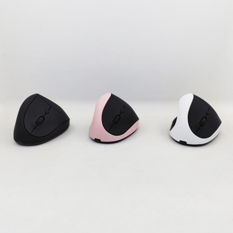Left-handed Wireless Grip Mouse Designed for Girls, Small Size To Relieve Hand Joint Strain.