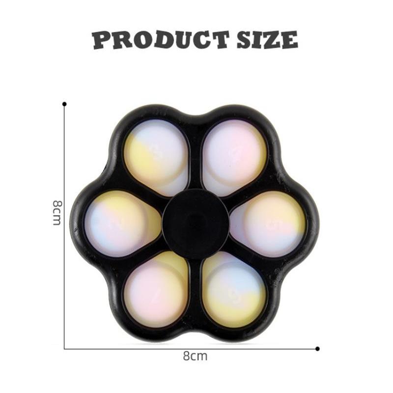 Пресс-пластина Декомпрессионный палец Гироскоп Цифровой пузырь Музыка Пресс-доска Игрушка для пальцев