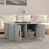 816518 vidaXL Table basse Sonoma gris 80x50x36 cm Bois d'ingénierie