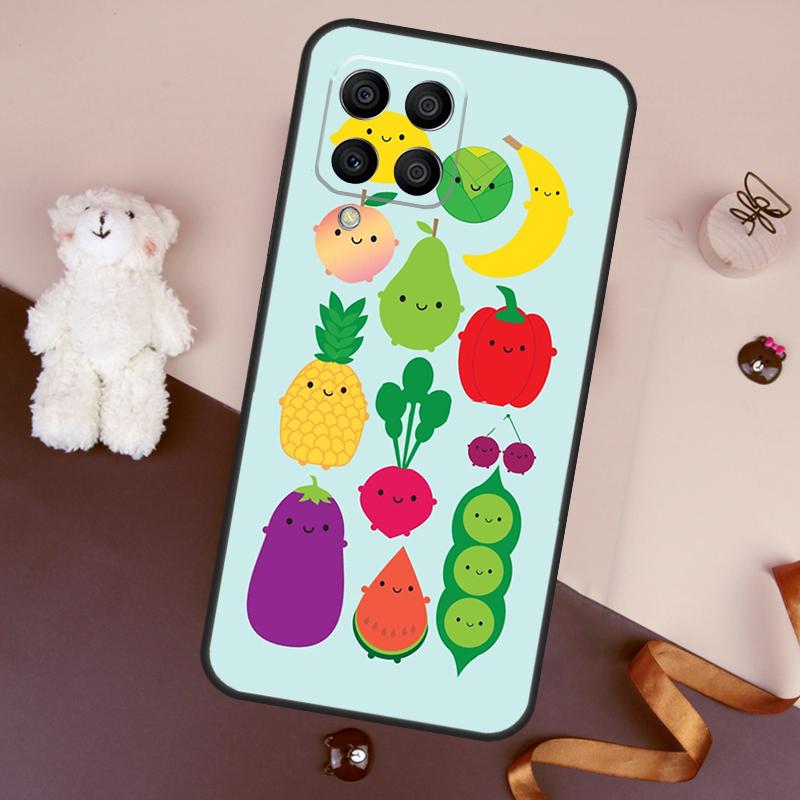 Веганский чехол с узором для Samsung Galaxy M13 M54 M34 M14 M56 M36 M16 M31 M11 M53 M12 M32 M52 M35 M55 M15 M06