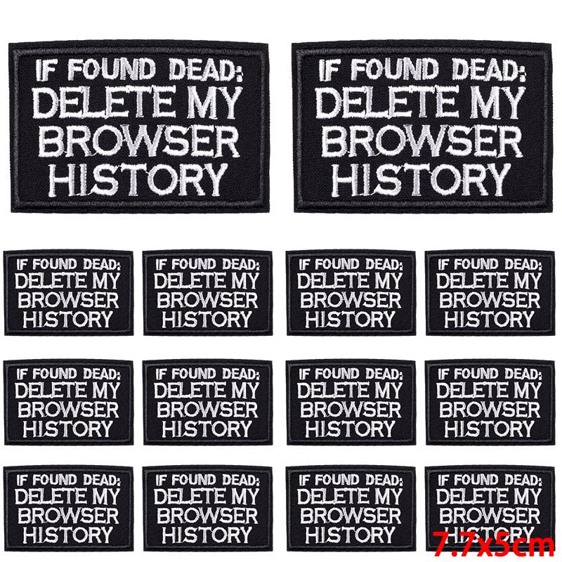 10Pcs/Lot Patch With Letters Iron On Patches For Clothing Thermoadhesive Patches On Clothes Slogan Proverb Patch For Clothes Sew