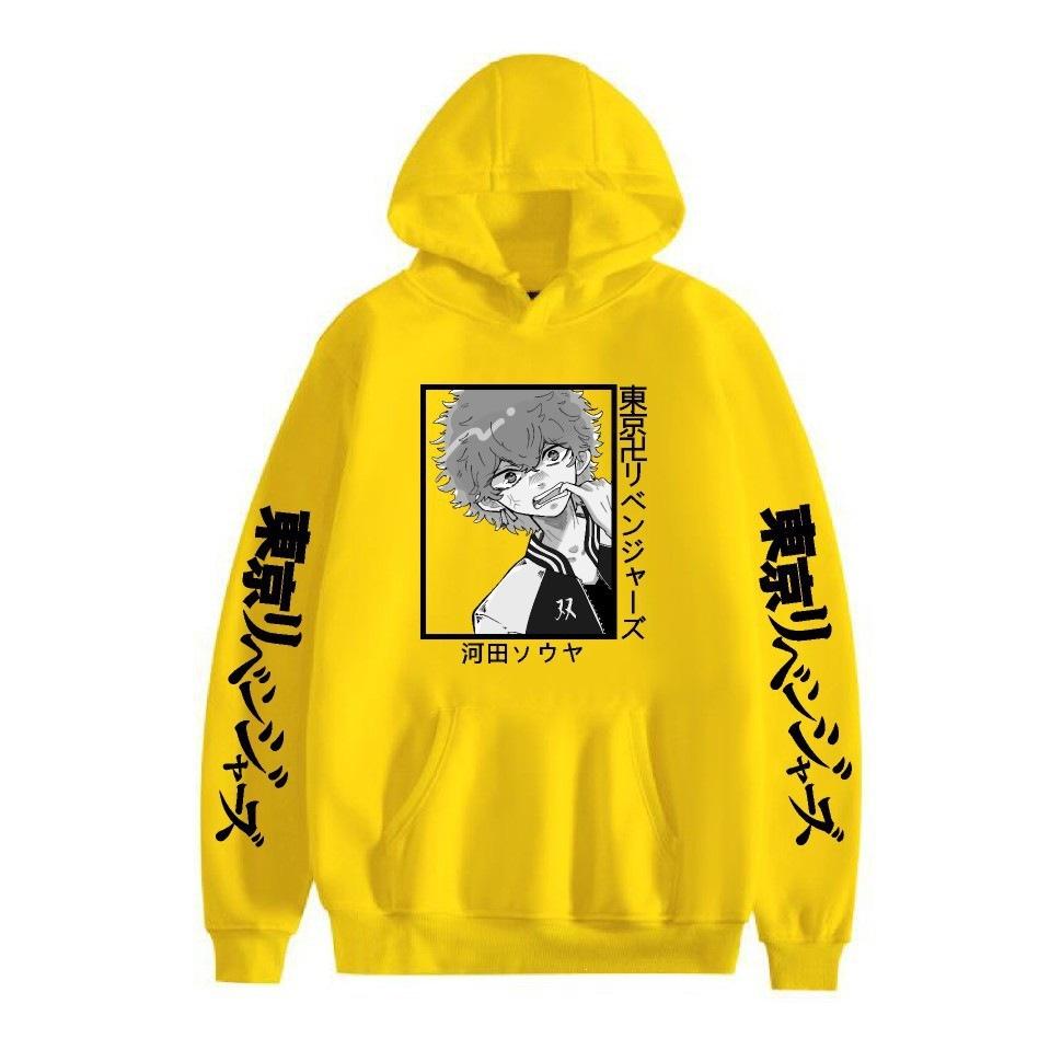Avengers Anime Print Fashion Casual Hooded Sweater