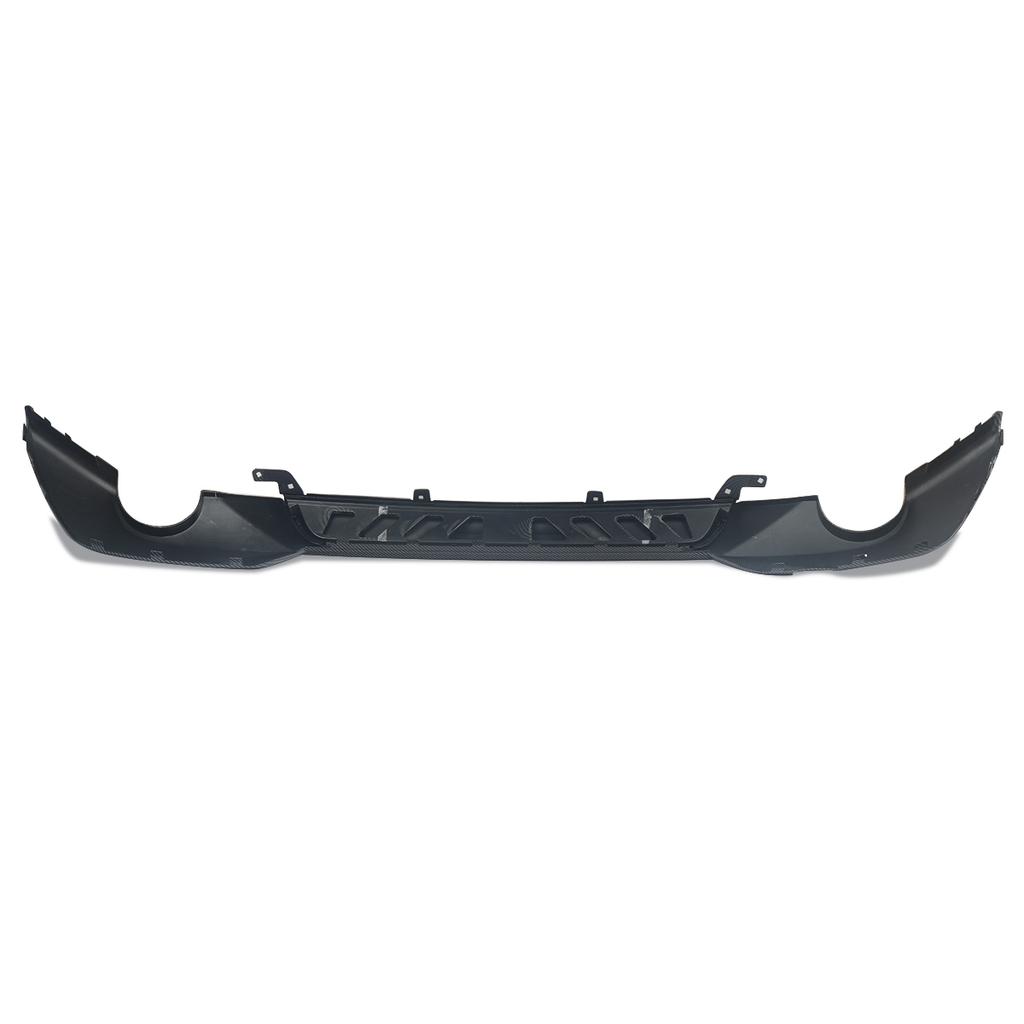 Car Rear Bumper Lip Spoiler Trim Splitter Diffuser For BMW 3 Series G20 G28 M Sport 2019-2020 Double-Single Round Out