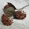 Hydrangea Snowball Artificial Stems Multibranch For Wedding Home Decor Gift