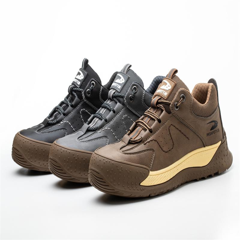 Мужская обувь по страхованию труда, противоударная, противопрокольная, изолированная обувь 6 кВ, износостойкая дышащая рабочая обувь для сварки