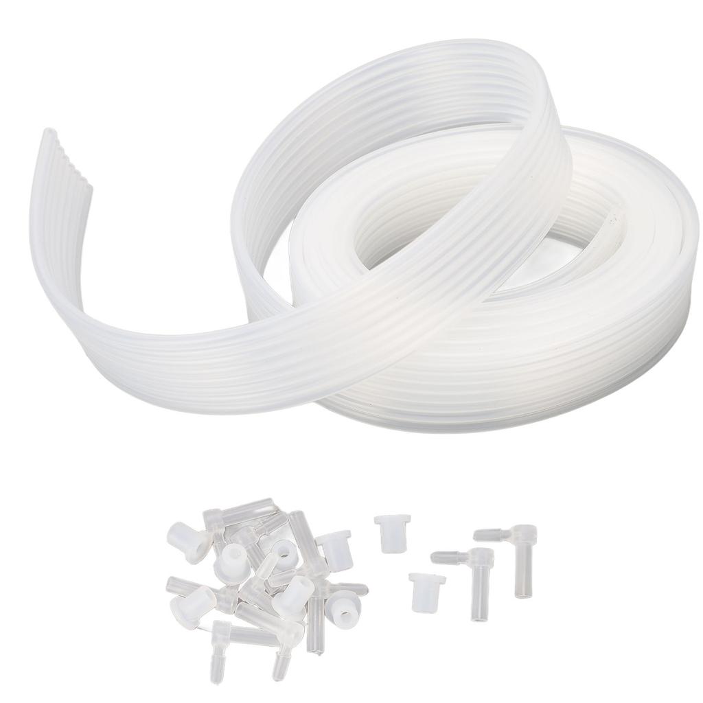 8 рядов картридж для УФ-принтера гибкая чернильная трубка полупрозрачная чернильная трубка замена 1,5 м для HP