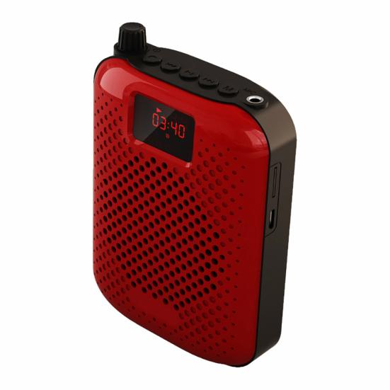 K500 Усилитель голоса Громкоговоритель Проводной микрофон Ремень Bluetooth-совместимый аудиодинамик