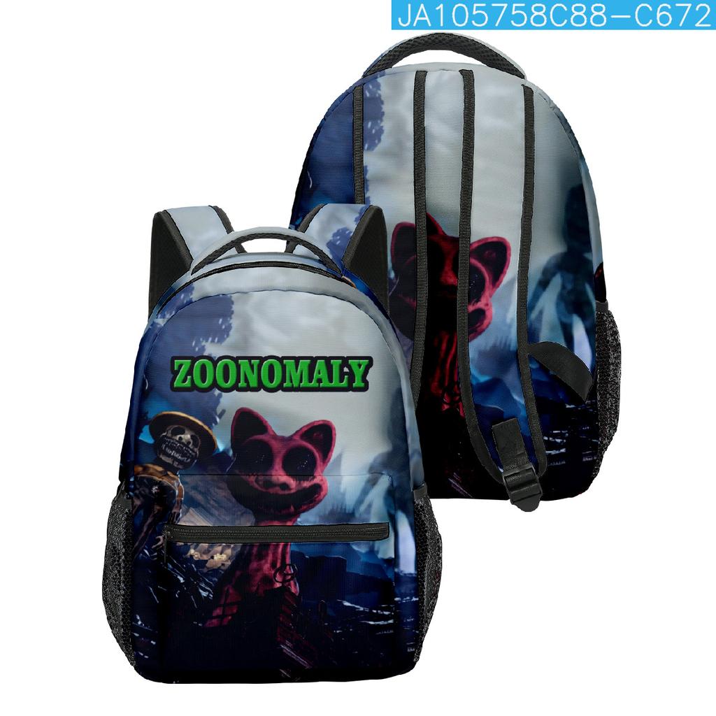 Мультяшные Популярные Смешные Zoonomaly студенческие Рюкзаки для книг Рюкзаки для ноутбуков 3D-принт Оксфорд Водонепроницаемые Дорожные рюкзаки для мальчиков/девочек