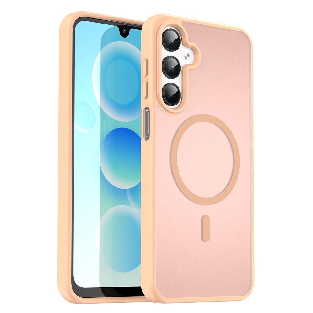 Samsung Galaxy A55 Phone Case, Magnetic Shockproof Matte Phone Cover for Samsung Galaxy A55