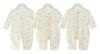 Baby Long Baby Easy To Change for Nursery Commuting To 90cm [DWSIOOW] Front-opening Coveralls, Pajamas, Rompers, Sleeves, Clothes, Boys, Girls,