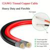 3 м/9,8 фута/118 дюймов XT60 Кабель-удлинитель для солнечной панели 12AWG Комплект кабелей-удлинителей для солнечных панелей с разъемами "мама" и "папа" для автодома, электростанции