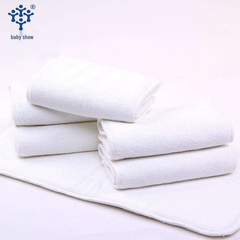 Washable Adult Incontinence Pads: Breathable Four-Layer Diapers with Soft Microfiber Inserts