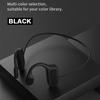 BL09 Bluetooth-совместимые наушники с открытым ухом и низкой задержкой, перезаряжаемая костная проводящая стереобеспроводная гарнитура для занятий спортом