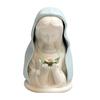 Virgin Mary Night Light Resin Praying Virgin Table Lamp Blessed Mother In Blue Veil Bedside Light Catholic Home Decoration