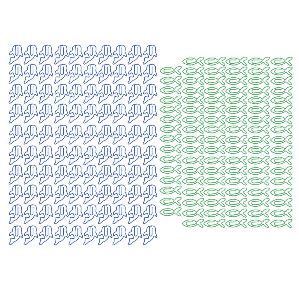 100 шт. милых форменных скрепок для офиса, набор легких декоративных милых форм, зажим для скрепок для Sc