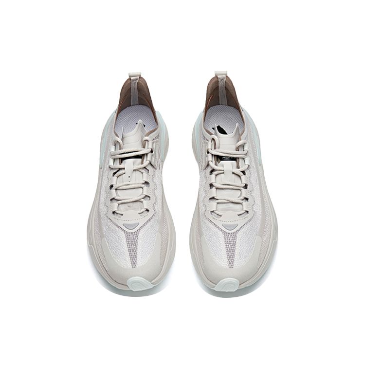 Anta Speed Shock Absorption Non-Slip Durable Low-Top Running Shoes Men Sneakers Gray 912125536-1