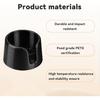 Coffee Tamper Base Compatible with Ninja Espresso Machine ES601 Coffee Handle, Silicone Black Tamper Base for Ninja Espresso Machine Accessories