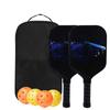 Pickleball Paddles Approved Set Rackets Honeycomb Core 4 Balls Portable Racquet Cover Bag Gift Kit Indoor Outdoor