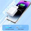20 Вт PD EU Быстрое Сетевое Зарядное Устройство Для iPhone 11 12 13 Pro XS Max 14 Plus X XR Быстрая Зарядка Кабель для Зарядки USB-C С Розничной Коробкой