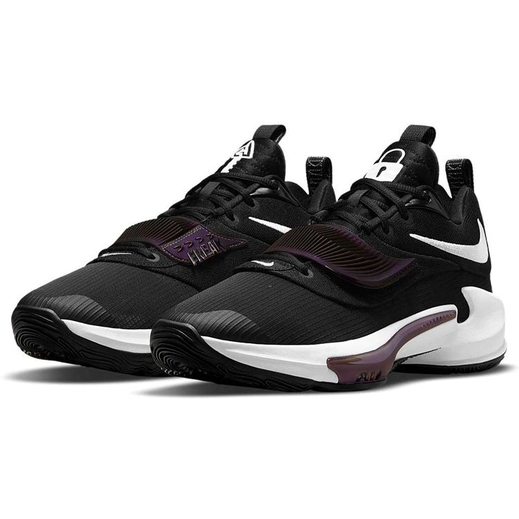 Nike Zoom Freak 3 EP Project 34 Кроссовки унисекс Черный Светло-Фото-Синий Белый DA0695-001