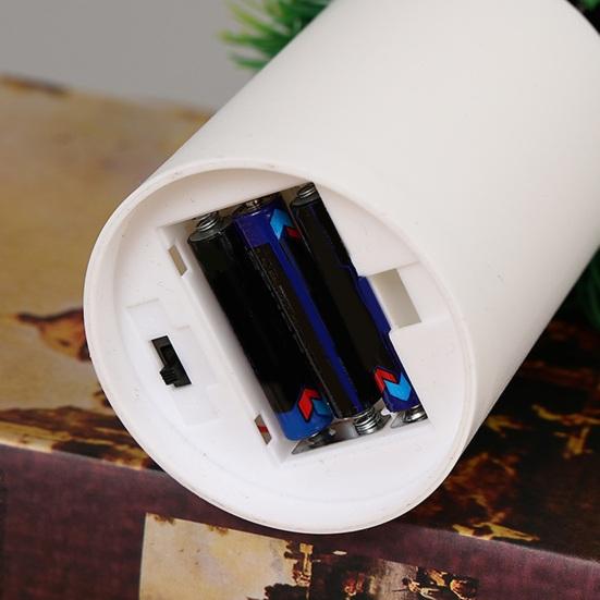 Night Light Pine Cypress Tree Simulation Lamp Battery Operated Desk Night Light