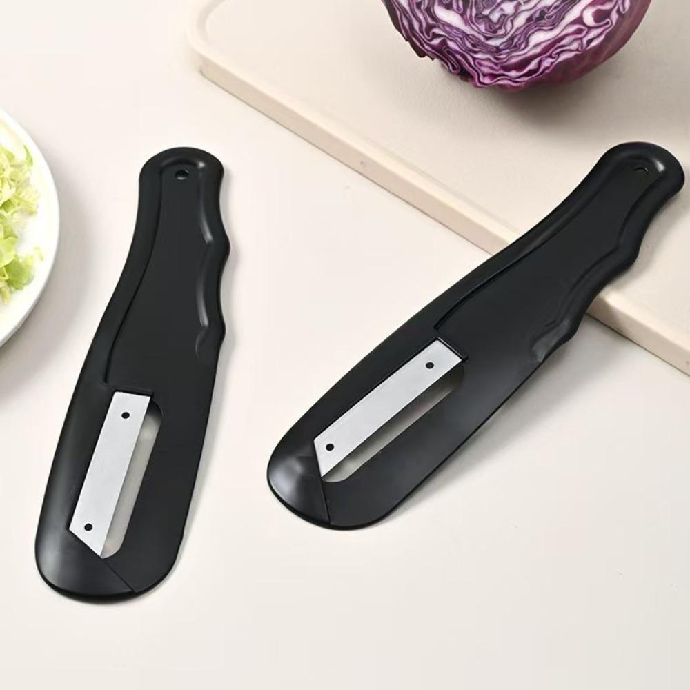 Non-slip Handle Cabbage Shredder Black Kitchen Slicing Cutter  Cucumber