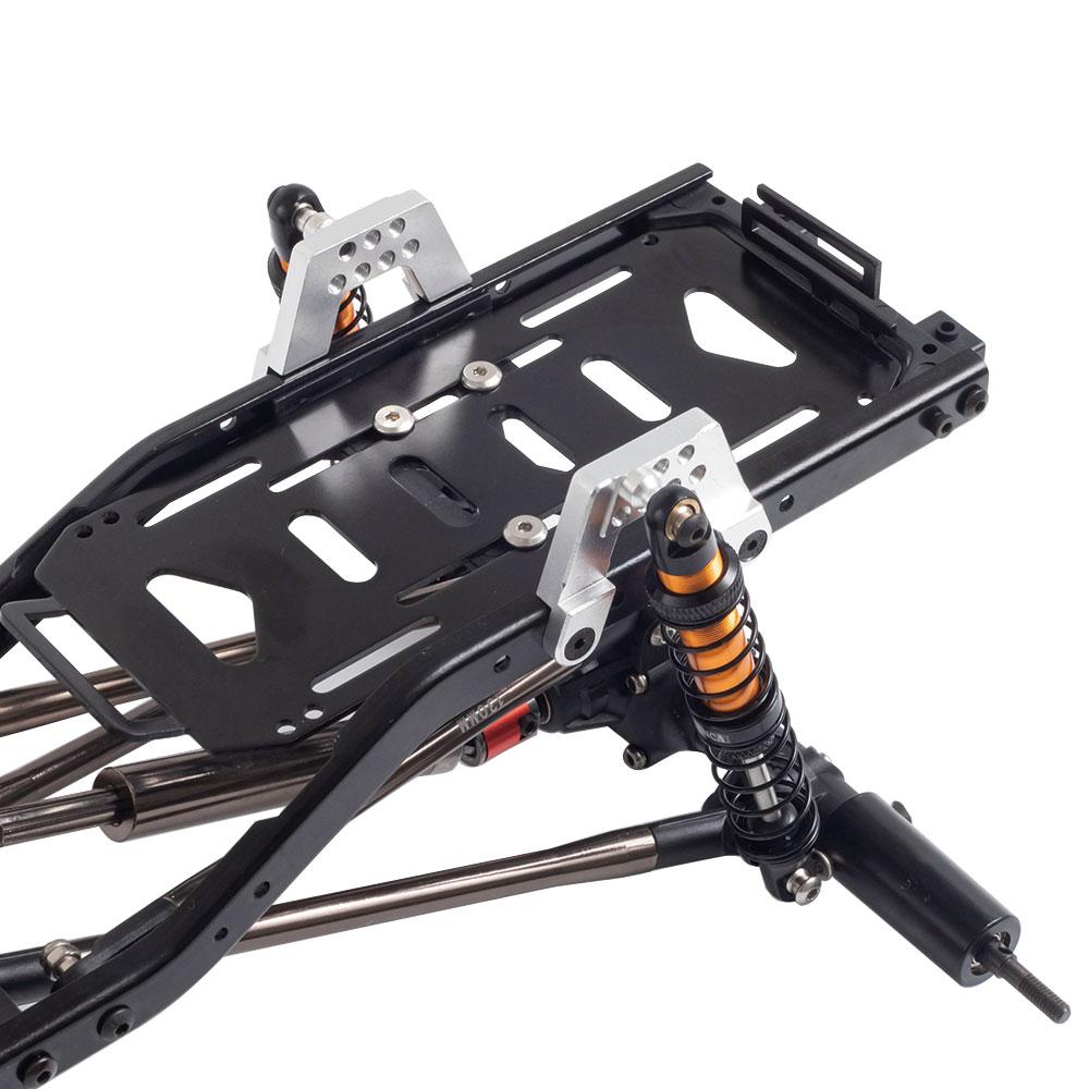 1/10 Axial SCX10 Metal Frame Crawler Strong Chassis Aluminum Alloy 2 Speed/Single Speed Frame RC Upgrade Part