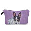 Женская косметичка с принтом собаки, органайзер для туалетных принадлежностей, дорожный кейс для хранения 6773