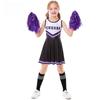 Kids Girls Cheerleaders Cheerleading Football Baby Dress Children Christmas New Year Halloween Cosplay Costumes Performance Role Play Outfit