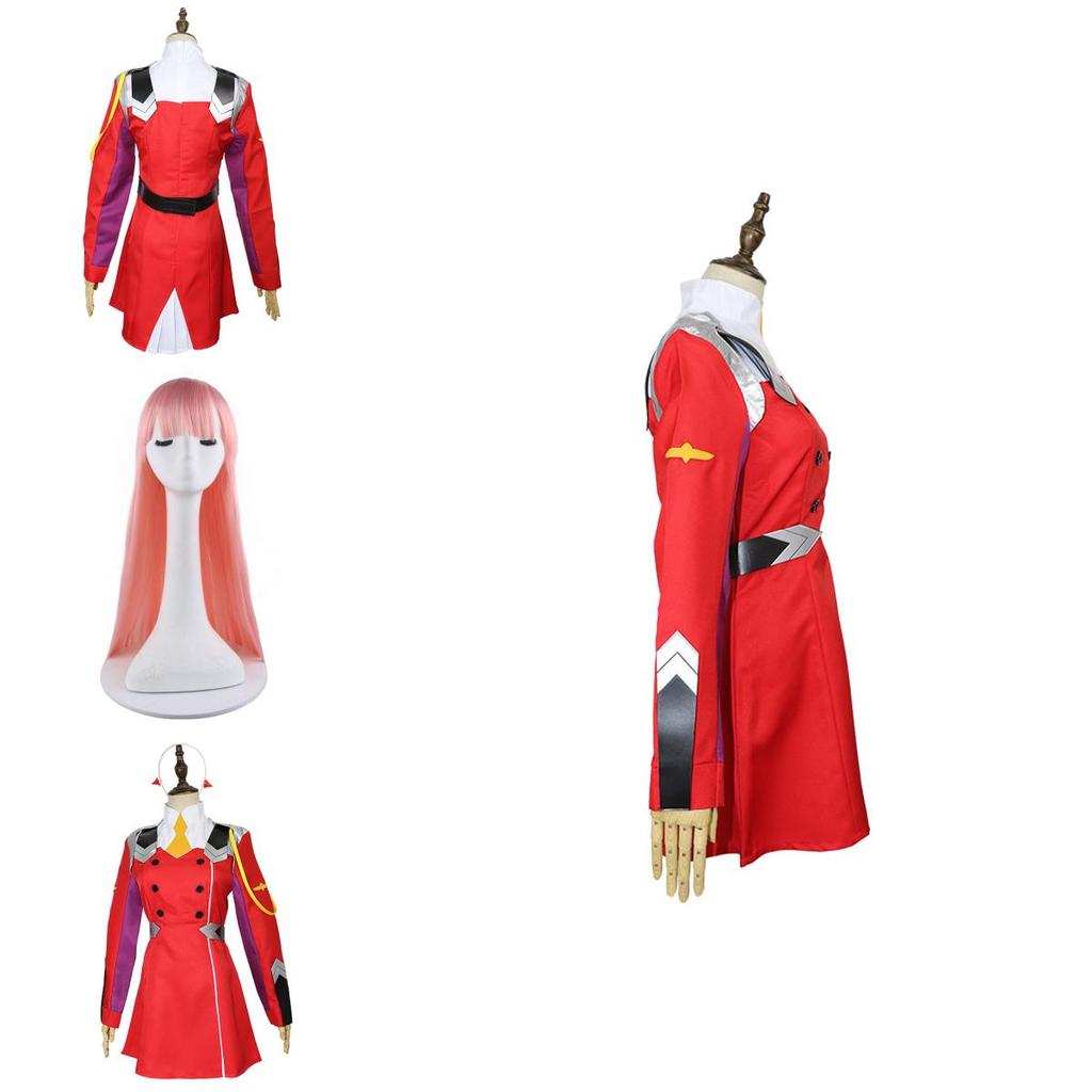 Привлекательный костюм-комбинезон Zero Two из Darling In The Franxx для поклонников аниме
