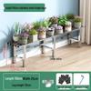 Stainless Steel Multi-Tier Plant Stand
