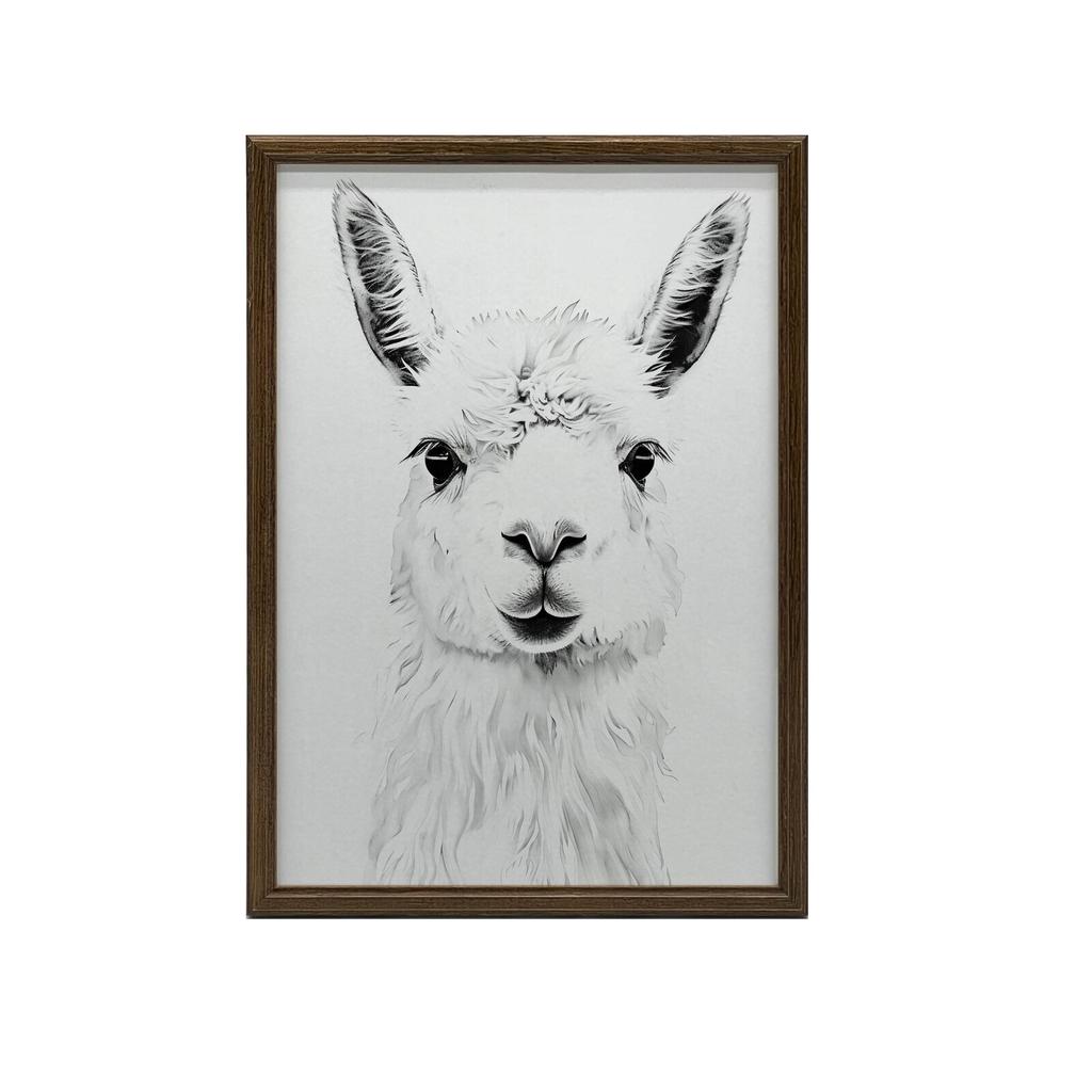 Subtle Lama Subtle Lama, 50X70 Cm, Frameless, Matte Paper 230 Gsm