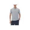 Anta Training Series Solid Color Comfortable Breathable Versatile Slim Fit Short Sleeve Polo Shirt Men Polo Shirts Cloud-Gray 952527112-1