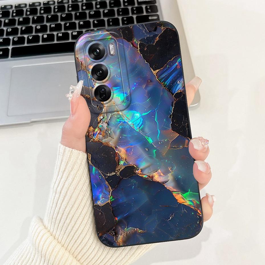 Fashion Painting Phone Case For OPPO Reno12 12Pro 5G Soft Silicone Shockproof Cover For Oppo Reno12 Pro 5G Reno 12 Cases Bumpers